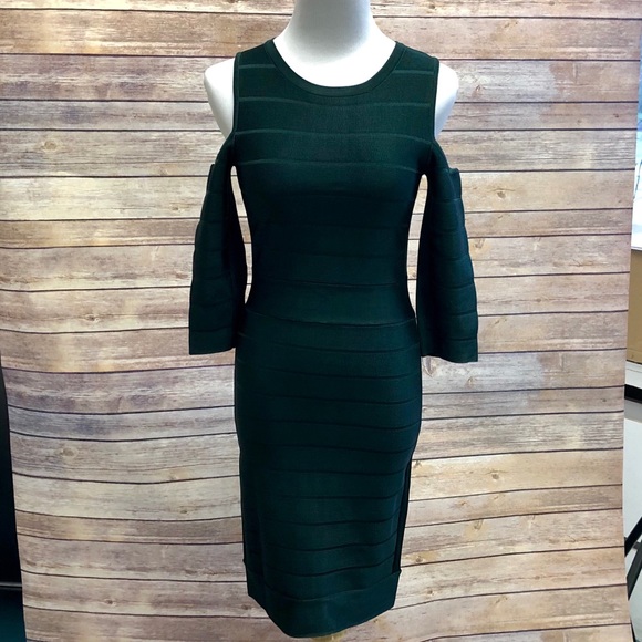 French Connection Cold Shoulder Bandage Dress - Picture 2 of 7